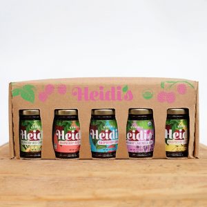 Heidi's Organic Raspberry Jam - Full Sampler Set 3oz