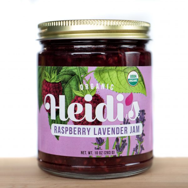 Heidi's Organic Raspberry Lavender Jam