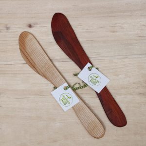 Handcrafted Wood Jam Spreaders - Maple and Bloodwood